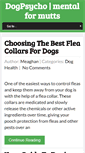 Mobile Screenshot of dogpsycho.com